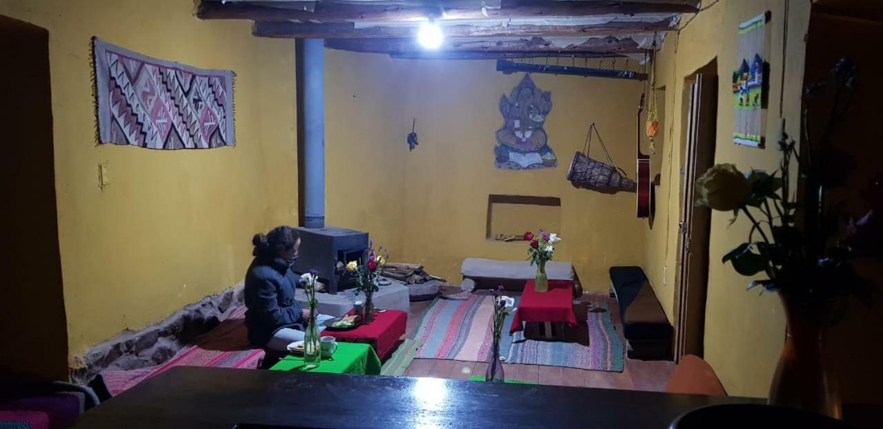 Wayna Wasi Hostel Pisac Bagian luar foto