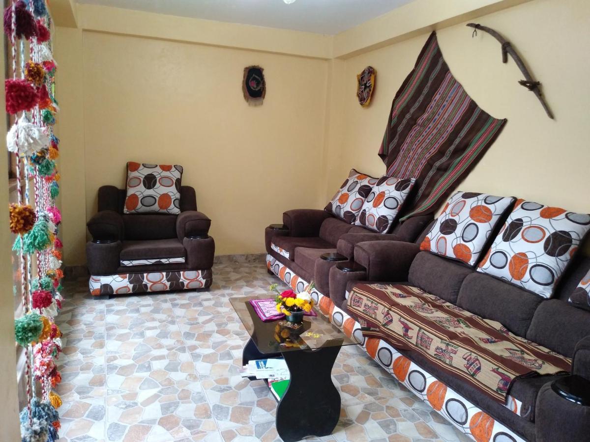 Wayna Wasi Hostel Pisac Bagian luar foto